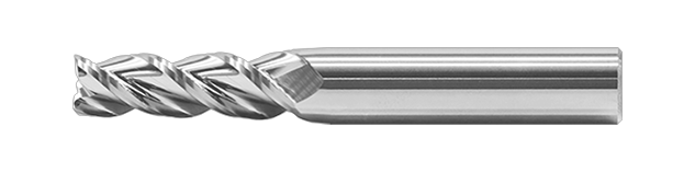HRC56°-3Flute decimal point flat milling cutter for aluminum