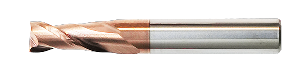 HRC56°-2Flute decimal point flat milling cutter for steel
