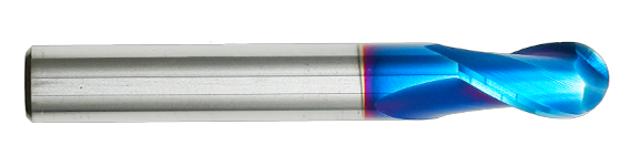 HRC65° Nano Blue Coated Milling Cutter