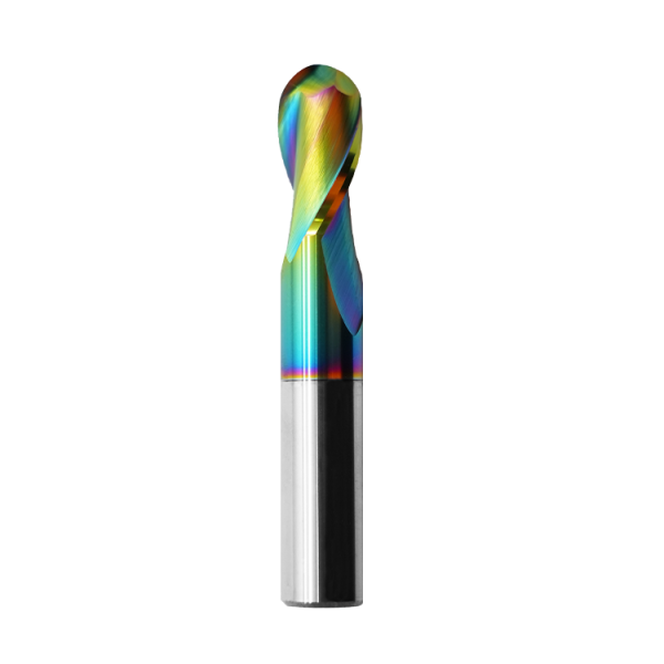 HRC56° colorful coated milling cutter