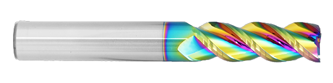 HRC55°3Flute milling cutter for aluminum