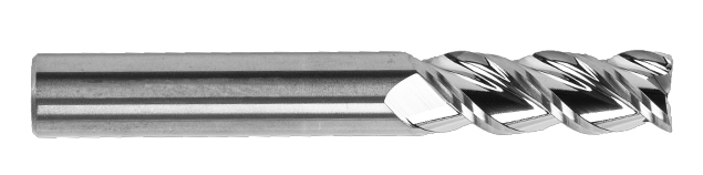HRC55°3Flute milling cutter for aluminum
