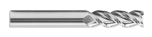 -HRC55°3Flute milling cutter for aluminum