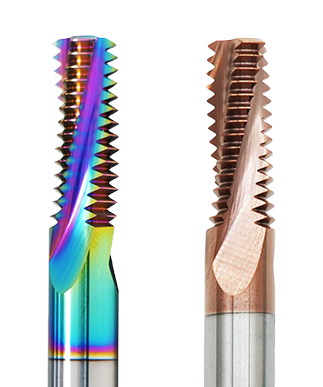 Metric full teeth thread end mill