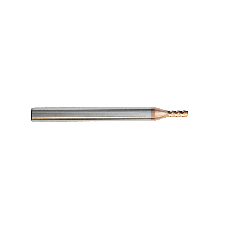 hrc56°4flute thick shank extended milling cutter specification sheet：