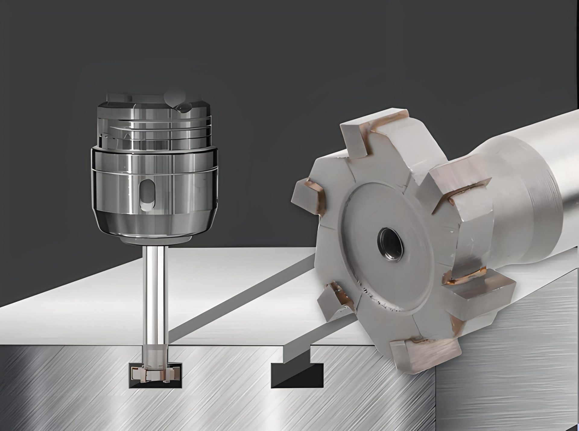 T-slot milling cutter working pictures