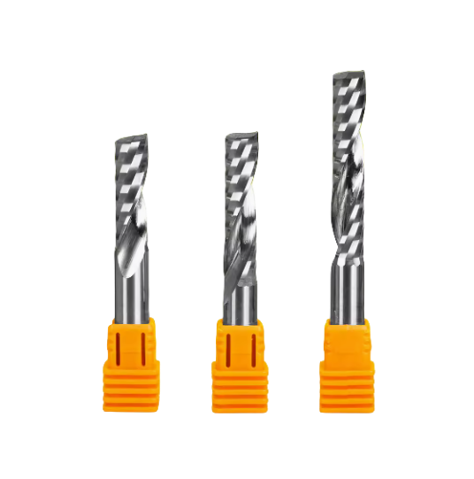 End mills for plastics